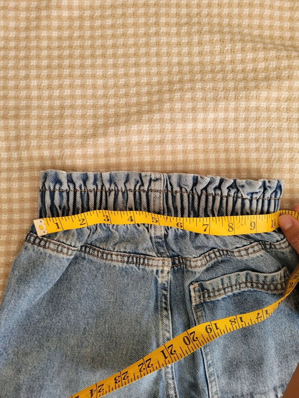 ZARA High-Waist Light Wash Wide Leg Jeans